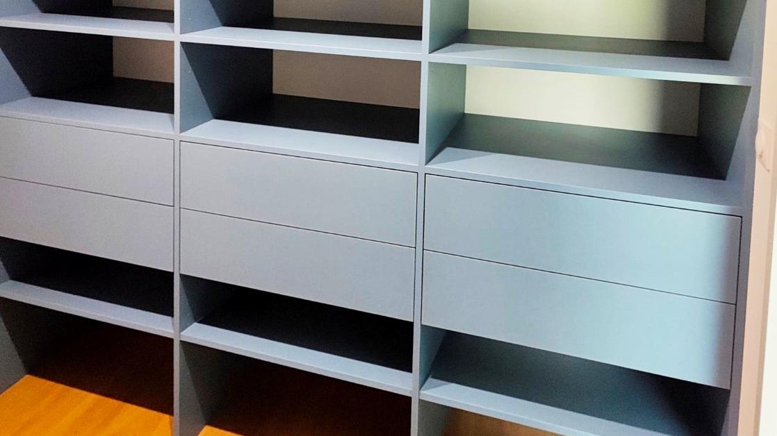 Installation de dressing