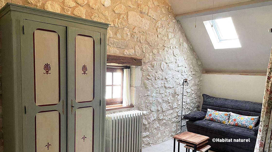 Maison en pierres apparentes