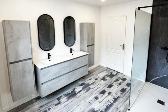 Rénovation d'une salle de bain à Brest