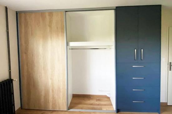 Installation d'un nouveau dressing sur mesure