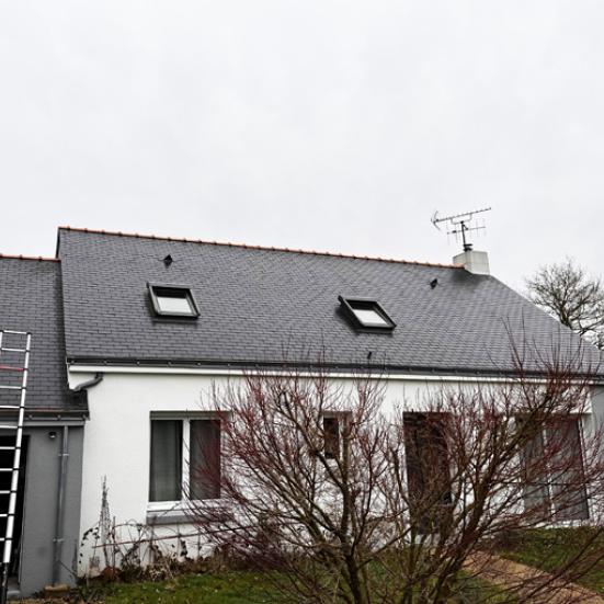 installation panneaux solaires Couffé près Ancenis (44)