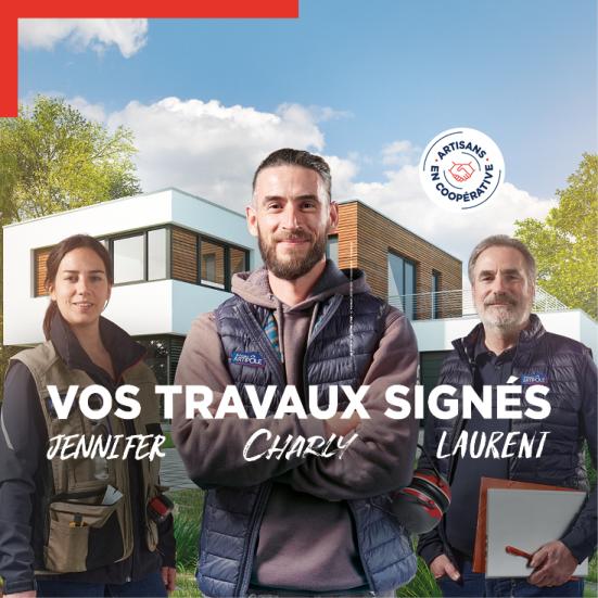 Vos travaux signés ARTISANS ARTIPÔLE
