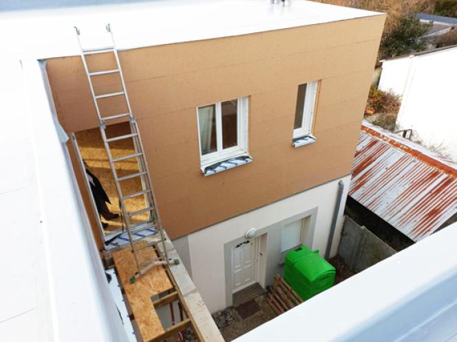 rénovation et agrandissement d’une résidence à Saint-Nazaire 