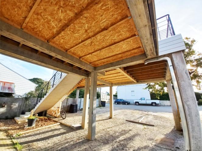 rénovation et agrandissement d’une résidence à Saint-Nazaire 