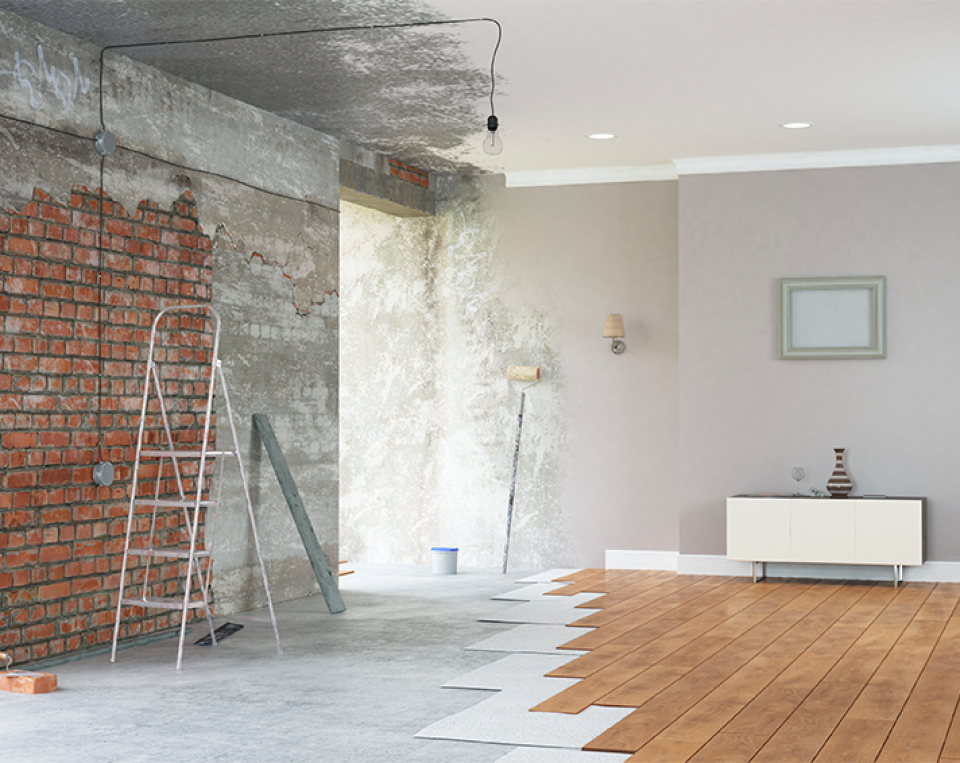 rénovation d’un appartement avant/après