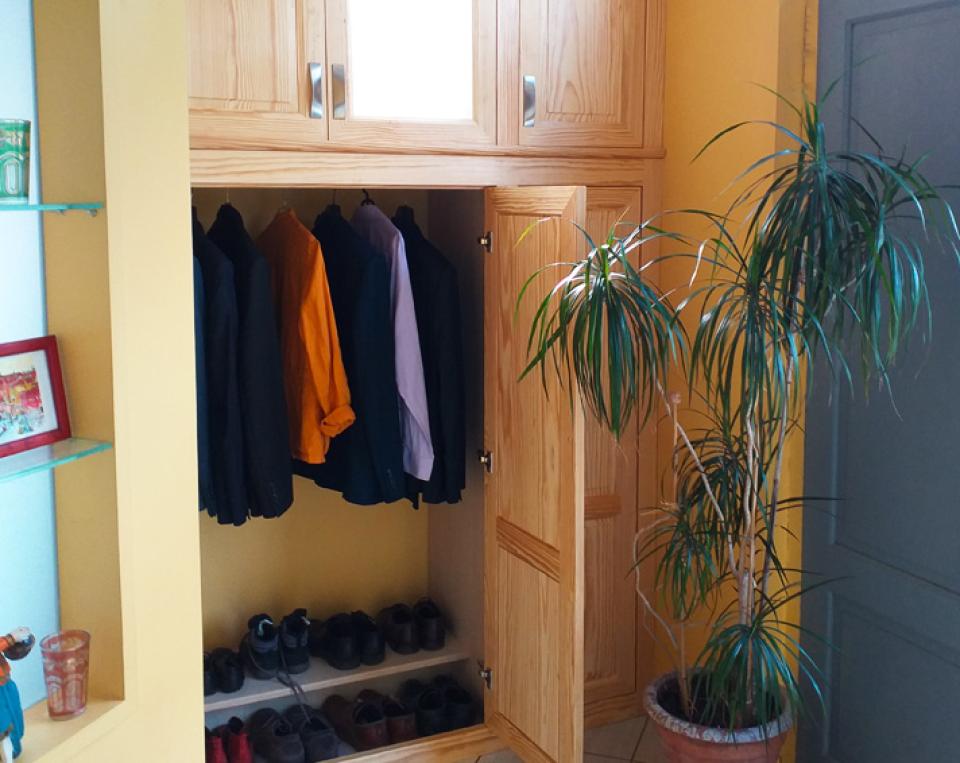 Création d’un meuble d’entrée près du Mans