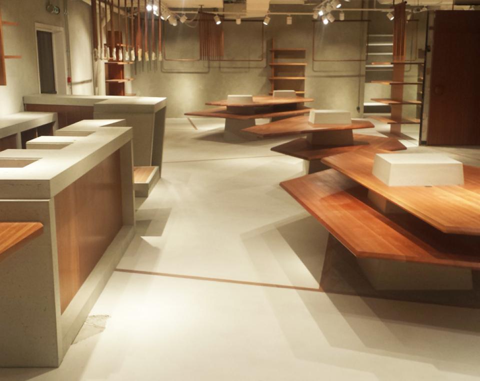 Aménagement sur mesure pour une boutique à Paris