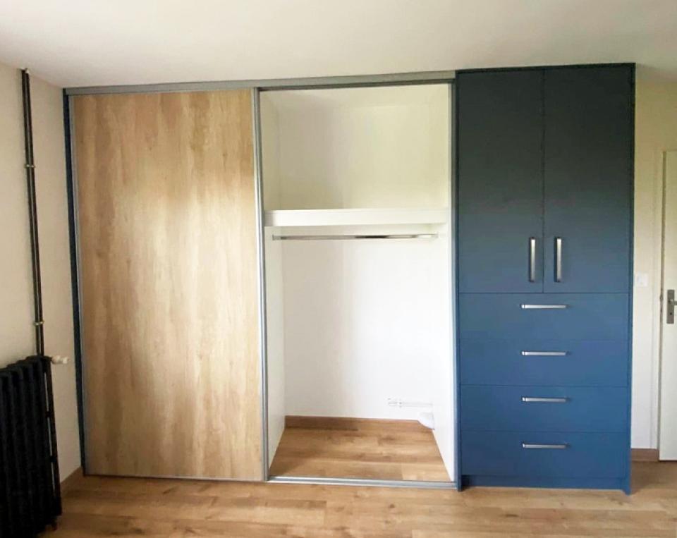 Installation d'un nouveau dressing sur mesure